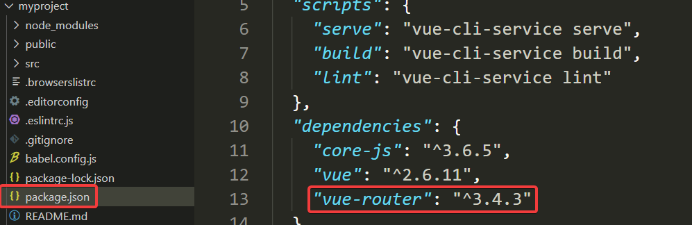 vue-router安装成功检查